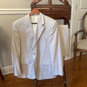Brooks Brothers Cream Khaki Color Suit